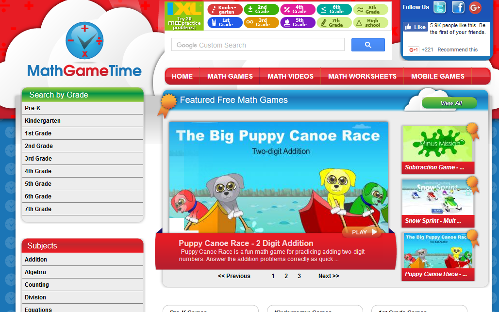 MathGameTime