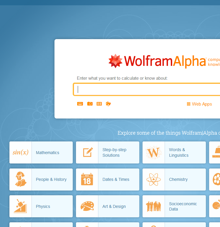 WolframAlpha