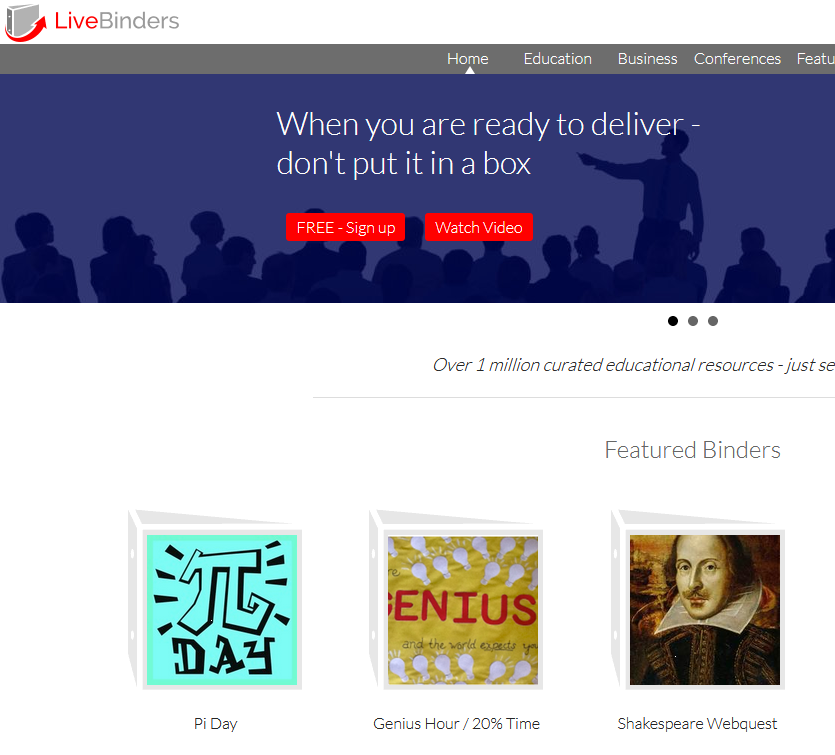 LiveBinders