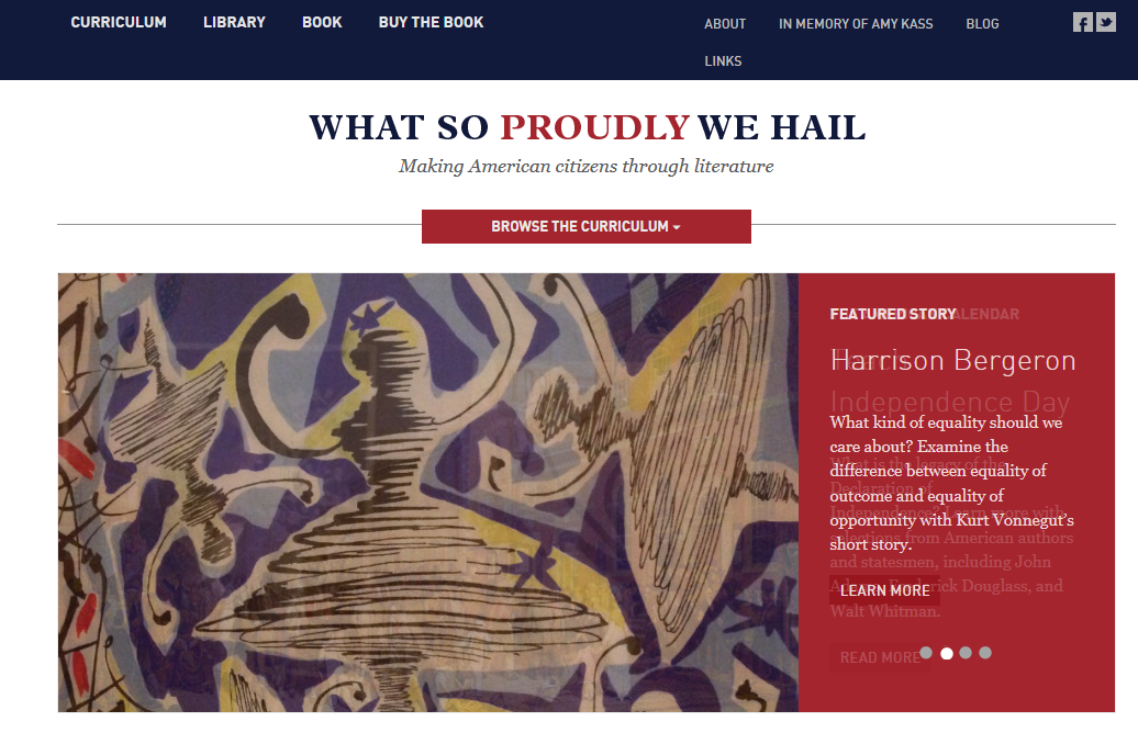 Proudly We Hail
