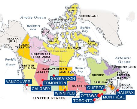 Canada Map