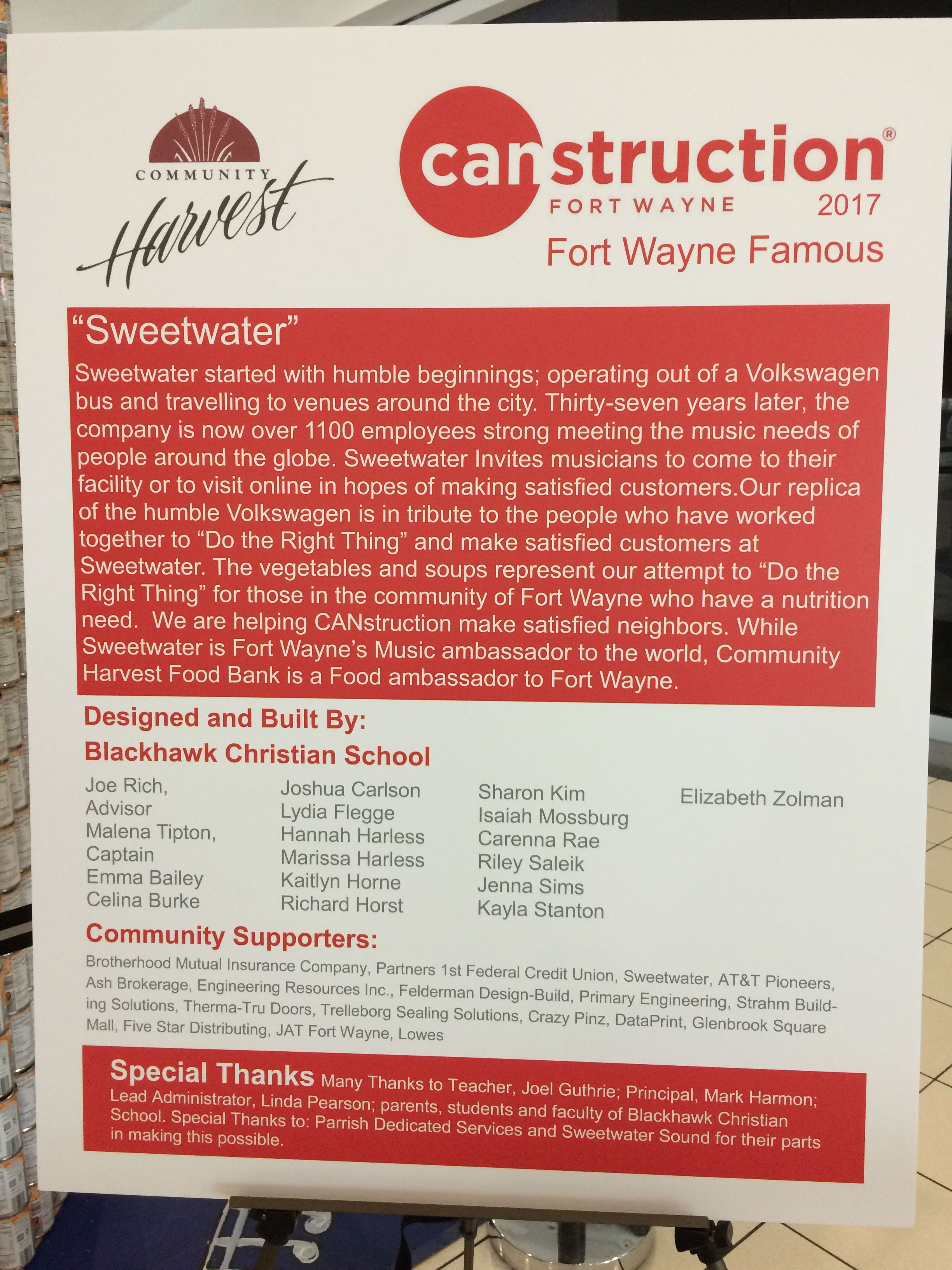 poster text